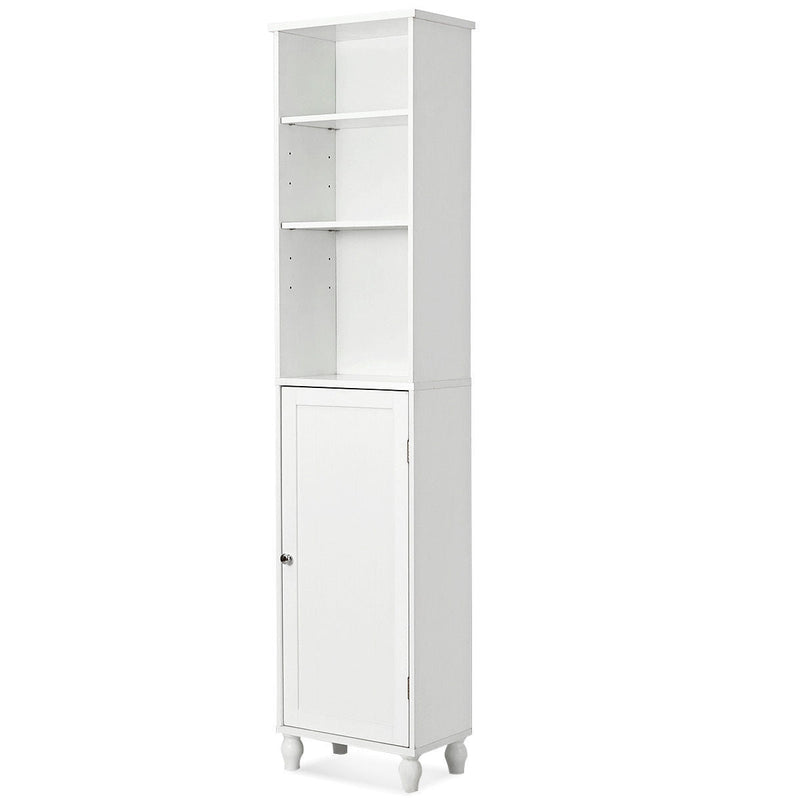 Bathroom Tower Storage Shelving Display Cabinet - Relaxacare