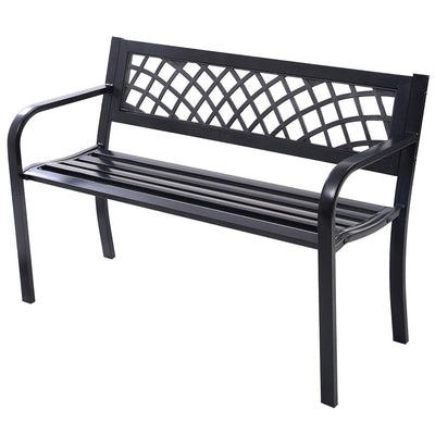 Bench Deck with Steel Frame for outdoor - Relaxacare