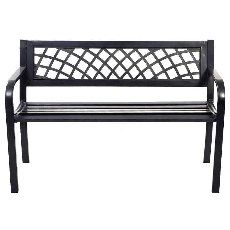 Bench Deck with Steel Frame for outdoor - Relaxacare