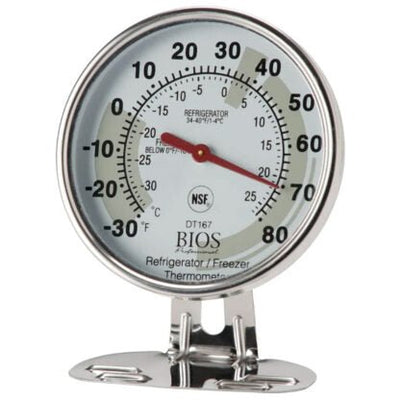 BIOS - 3" / 7.5 cm Dial Fridge / Freezer Thermometer - Relaxacare
