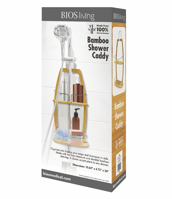 BIOS - Bamboo Shower Caddy - Relaxacare