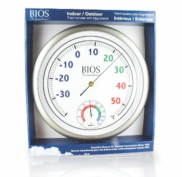 BIOS - Colour Dial Thermometer with Hygrometer - Relaxacare