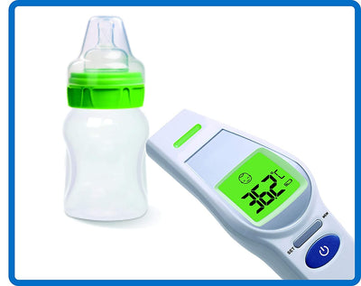 Bios - Diagnostics Non-Contact Forehead Thermometer for Adults and Baby with Feverglow Technology - Relaxacare