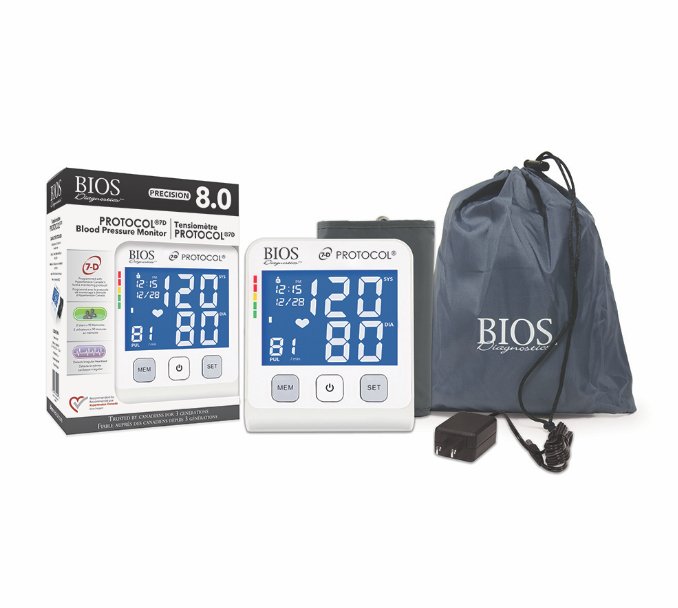 BIOS - Diagnostics Precision Series 8.0 Protocol® 7D Blood Pressure Monitor - Relaxacare