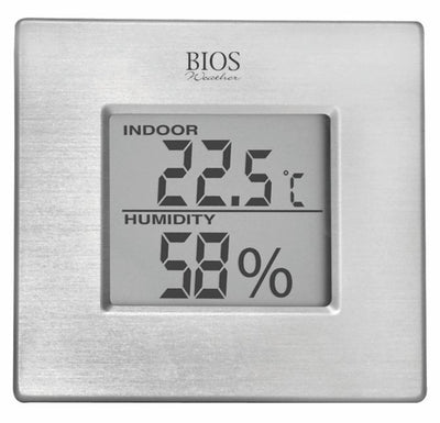 BIOS - Digital Indoor Hygrometer with Temperature - Relaxacare