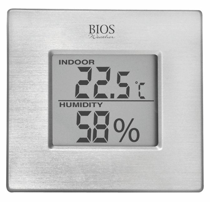BIOS - Digital Indoor Hygrometer with Temperature - Relaxacare