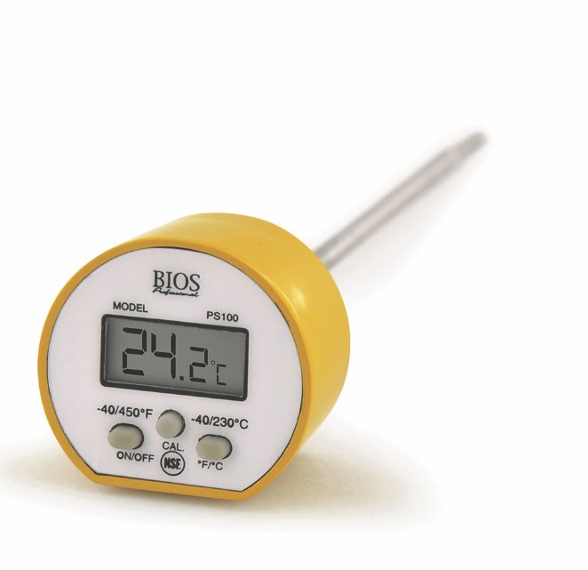BIOS - Digital Pocket Food Thermometer with Calibration - Relaxacare