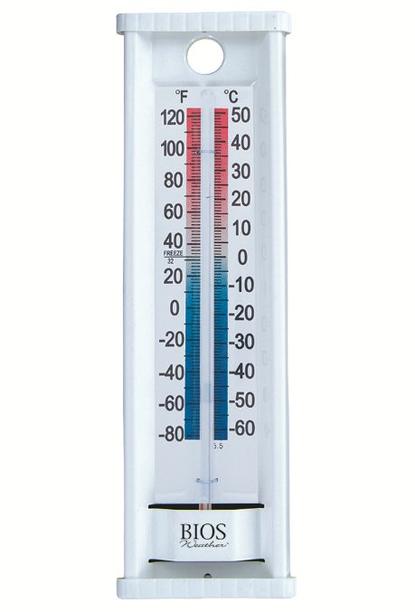 BIOS - Indoor/Outdoor Aluminum Thermometer - Relaxacare