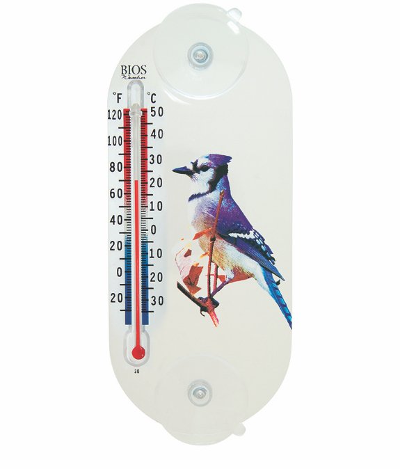 BIOS - Indoor/Outdoor Suction Cup Thermometer - Relaxacare