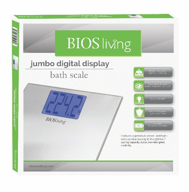 BIOS - Jumbo Digital Display Scale - Relaxacare