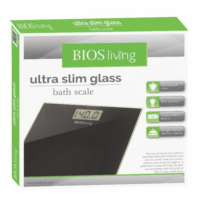 BIOS - Living Ultra Slim Electronic Glass Scale - Relaxacare