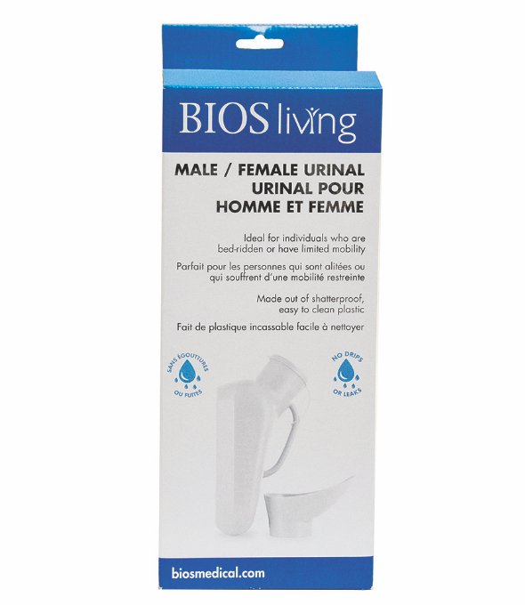 BIOS - Male Urinal with Female Attachment - Relaxacare