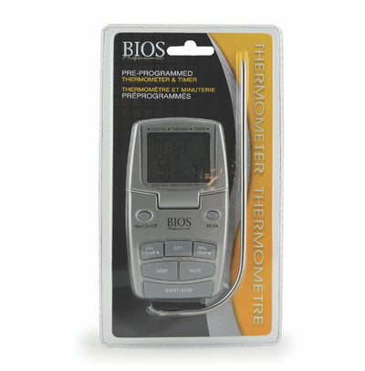 BIOS - Meat and Poultry Thermometer Timer - Relaxacare