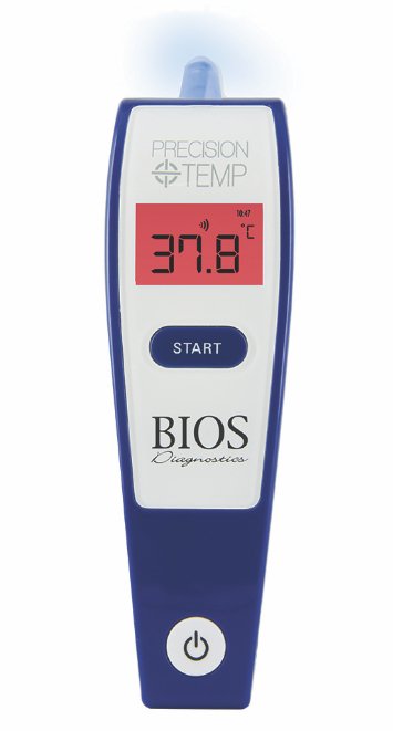 BIOS Precisiontemp Digital Ear Thermometer (w/App) - Relaxacare