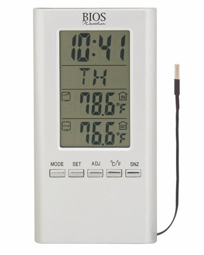 BIOS - Thermor Indoor/Outdoor Wired Digital Thermometer - Relaxacare