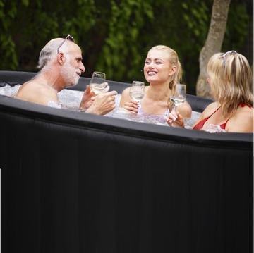 Black Friday Sale-MSPA MONT BLANC BUBBLE HOT TUB - 4 PERSON INFLATABLE BUBBLE SPA - Relaxacare