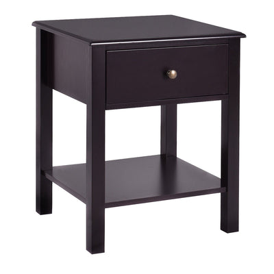 Brown Nightstand End Table - Relaxacare