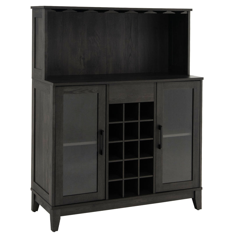 Buffet Hutch Cabinet with Removable Wine Rack for Kitchen - Relaxacare