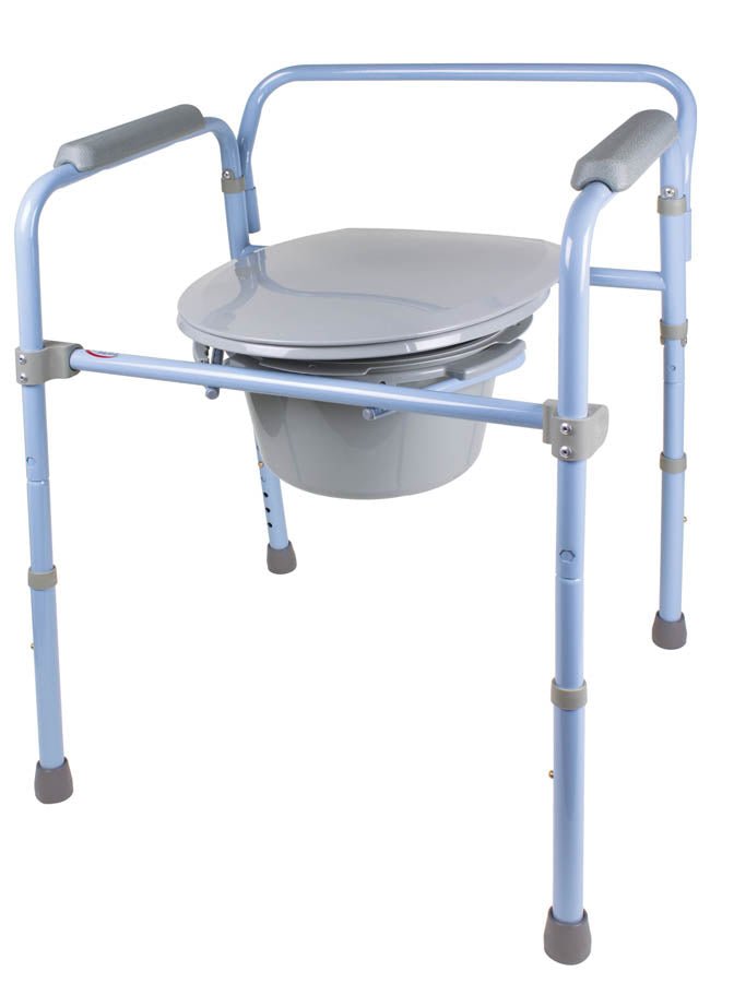 CAREX - Deluxe Folding Commode - Relaxacare