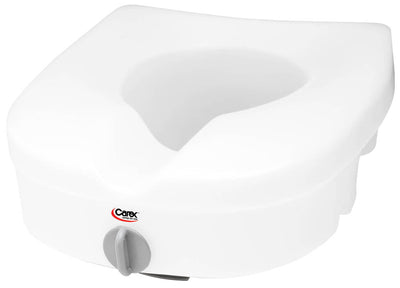 CAREX - E-Z Lock Raised Toilet Seat - Relaxacare