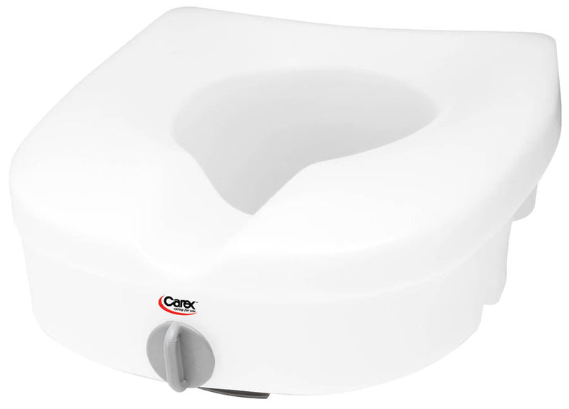 CAREX - E-Z Lock Raised Toilet Seat - Relaxacare