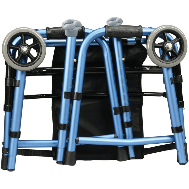 CAREX - Explorer Folding Walker with Front Wheels - Relaxacare