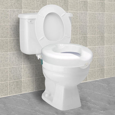 CAREX - Safe Lock Raised Toilet Seat - Relaxacare