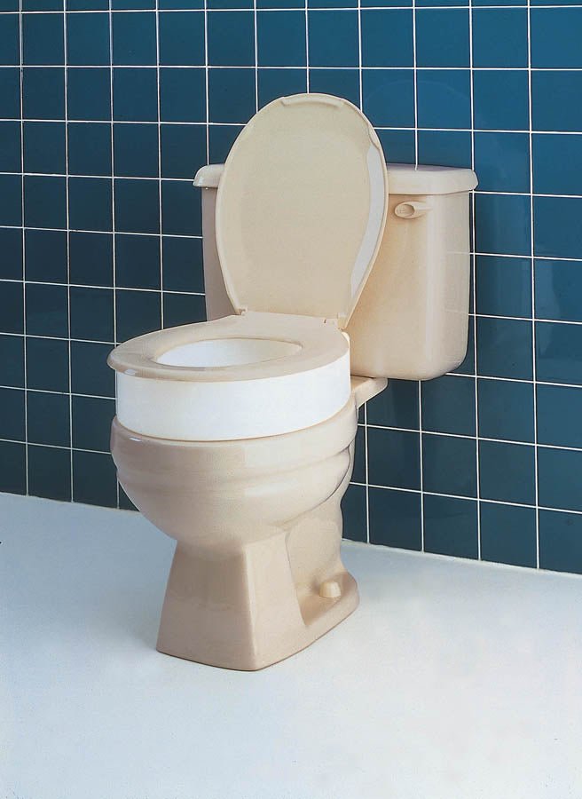 CAREX - Toilet Seat Elevator for Round or Standard Toilets - Relaxacare