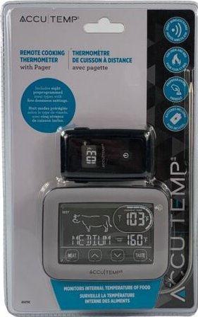 Clearance - Accu-temp Remote Cooking Thermometer with Pager - Relaxacare