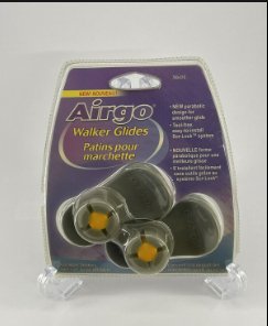 Clearance - Airgo Walker Glides Fits Most Walkers Sealed Package - Relaxacare