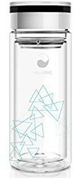 Clearance - AQUAOVO THERM-O NATUR(A) 500 ML (16OZ) ECO-THERMAL GLASS BOTTLE - Relaxacare