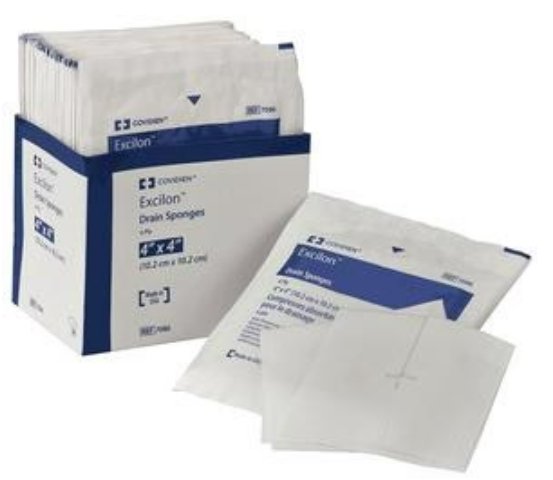 Clearance - Excilon Sterile Iv Sponge, 2in X 2in - Per Pck - Relaxacare