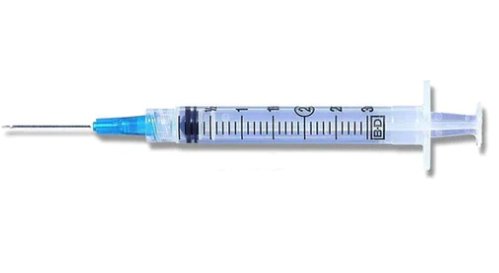 Clearance - Individually Packaged Sterilized Needle - Luer-Lok Syringes with needle 3mL - Relaxacare