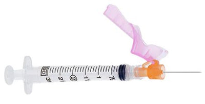 Clearance - Luer-Lok Syringes With Eclipse Safety Needle 3mL - Relaxacare