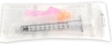 Clearance - Luer-Lok Syringes With Eclipse Safety Needle 3mL - Relaxacare