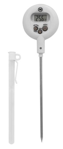 Clearance - Marathon Digital Instant-Read Probe Thermometer - White - Relaxacare