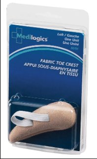 Clearance - Medilogics Fabric Toe Crests - Medium - Relaxacare