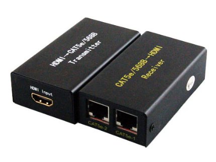 Clearance - Open Box - CAT5e/CAT6 HDMI Extender (Up to 100 ft/30 m) - Relaxacare