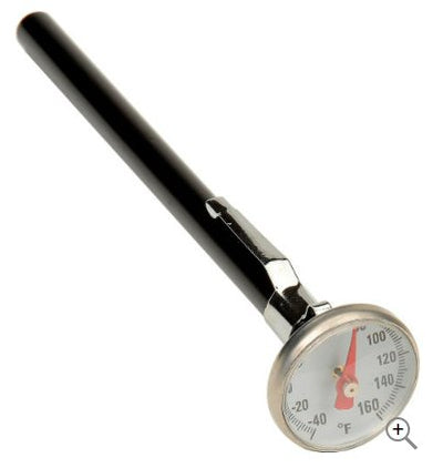 Clearance - Open Box - JR -10/+100°C 1" Dial Pocket Thermometer - Relaxacare