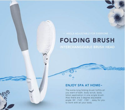 Clearance - Open Box - Lu La Folding Brush handle ( Wand & Sponge Applicator ) - Relaxacare