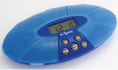 Clearance - Open Box - MedPlan Pill Turtle XL with Timer - Relaxacare
