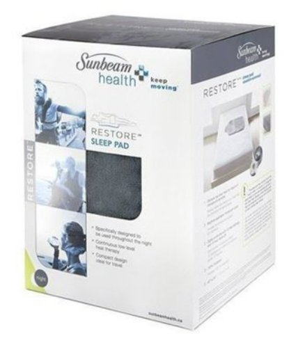 Clearance - Open Box - Sunbeam Restore Heated Sleep Pad - Relaxacare