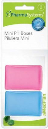 Clearance - PharamaSystem Mini Pill Boxes - Relaxacare