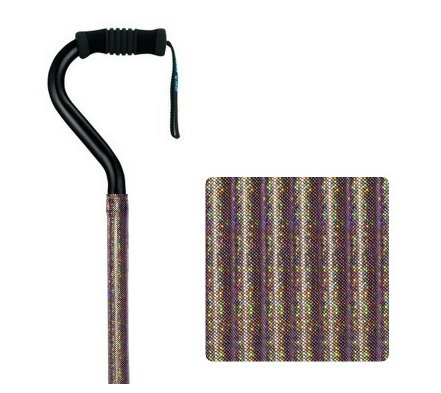 Clearance - Sky Med Cane Cover - Shimmer Silver - Relaxacare