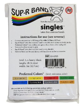 Clearance - Sup-R Latex Free Exercise Band, 5&