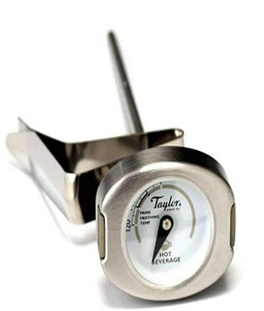 Clearance - Taylor Precision Products Connoisseur Line Hot Beverage Thermometer - Relaxacare