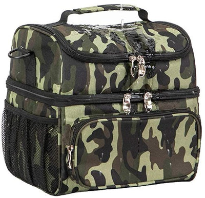 Clearance - Xiamen Tawa Insulated Camouflage Lunch Bag - Relaxacare