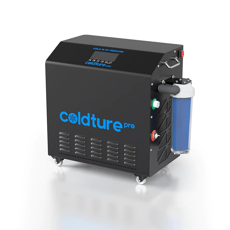 Coldture - CLASSIC ICE-MINI SYSTEM - Wifi Chiller,Ice & Heat Tub With Free Impact Therapy Gun( $400 Value) Cold Plunge - Relaxacare