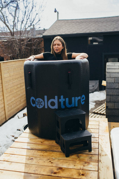 Coldture- Free Impact Therapy Gun-$400 Value-THE BARREL COLD THERAPY PLUNGE TUB - Relaxacare