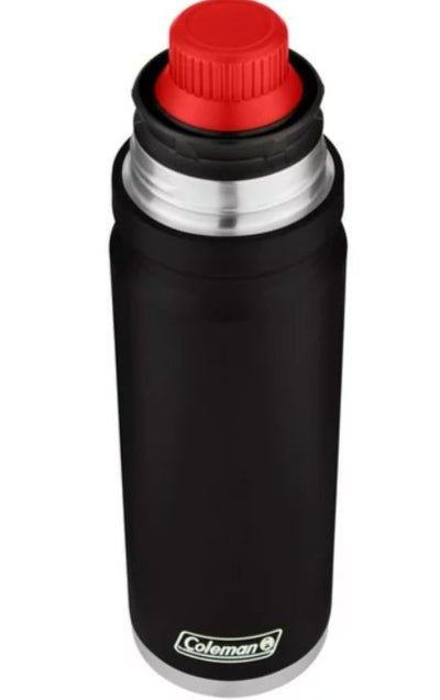 Coleman - 3Sixty Pour Vacuum Insulated Stainless Steel Thermal Bottle 24oz/700mL Black- BPA Free - Relaxacare